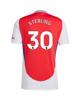 Arsenal Raheem Sterling #30 Replika Hemmakläder 2024-25 Kortärmad